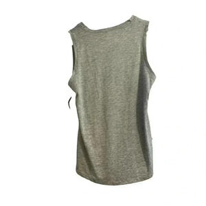 Bally Total Fitness Women Size Medium Drape Open Back Tank Top